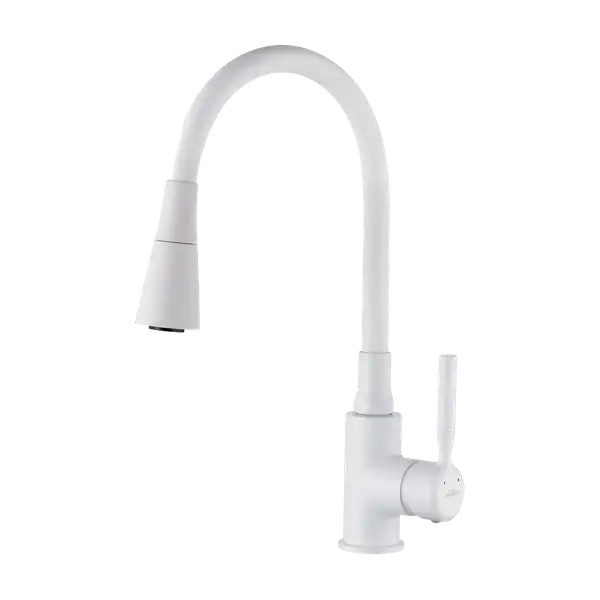 Invena Pogo Plus змішувач кухонний, білий (BZ-80-P02)
