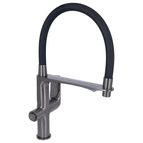 Qtap Vlasta New смеситель, графит (QTVLA364GMB45649)