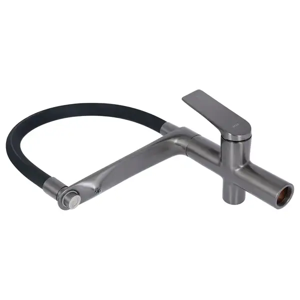 Qtap Vlasta New смеситель, графит (QTVLA364GMB45649)