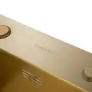 GAPPO GS 6050-3 кухонна мийка, золото (GS6050-3)