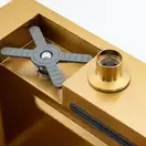 GAPPO PROFI 750 мийка кухонна, золото (GS7547-13)