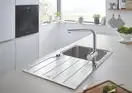 Grohe K500 Кухонна мийка, Нержавіюча сталь (31571sd1)