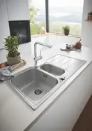 Grohe K-series кухонна мийка, нержавіюча (31572sd1)