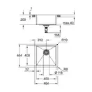 Grohe K-series Мийка, сталь (31578SD1) (31578sd1)