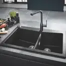 Grohe K-series кухонна мийка, чорна (31657AP0) (31657ap0)