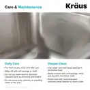 Kraus Premier Мийка кухонна, нержавіюча сталь (KBU25)