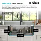 Kraus Precision™ мийка, нерж. сталь (KHU100-30)