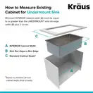 Kraus Standart PRO мийка, сталь (KHU101-21)