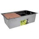 Lidz Handmade мойка, чёрная (LDH6845BRUBLM49456)