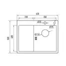 MIXXUS MH6350R кухонна мийка, нержавійка (MI7046)