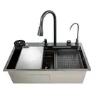 MIXXUS MH7546-SET-08 мийка кухонна, графіт (MI8455)