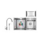 MIXXUS SET-7843D кухонна мийка, нерж. (MX0583)