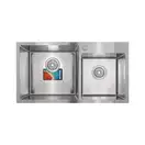 MIXXUS SET-7843D кухонна мийка, нерж. (MX0583)