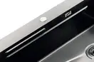 ZERIX ZH6845 Кухонна мийка, графіт (ZM5588)