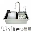ZERIX ZH7546-SET-07 мийка, сталь (ZM5598)