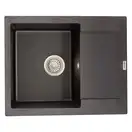 ZERIX ZS-6250S-14 кухонна мийка, чорна (ZX4594)