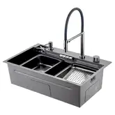GAPPO PROFI кухонна мийка, графітова (GS7547-19)