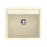 Helika Quadro SQQ 100 мийка, бежева (SQQ100-113)