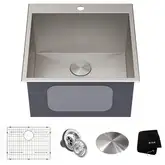 Kraus Standart PRO мийка, сталь (KHT301-22L)