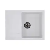ZERIX ZS-6550S-01 мийка кухонна, біла (ZX4539)