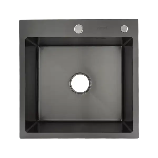 GAPPO GS5050-6 кухонна мийка, чорна (GS5050-6)