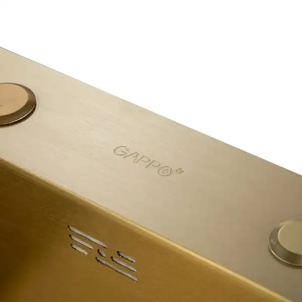 GAPPO GS 6050-3 кухонна мийка, золото (GS6050-3)