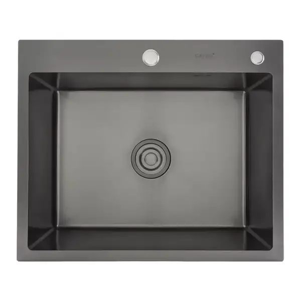 GAPPO GS6050-6 кухонна мийка, чорна (GS6050-6)
