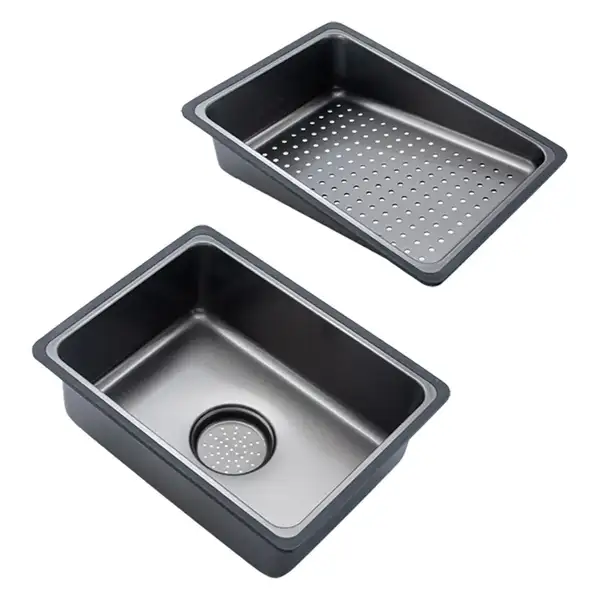 GAPPO PROFI кухонна мийка, графітова (GS7547-19)