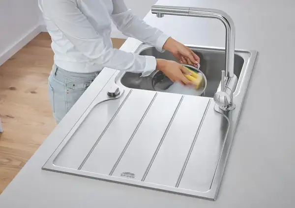 Grohe K500 Кухонна мийка, Нержавіюча сталь (31571sd1)