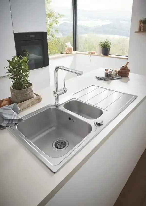 Grohe K-series кухонна мийка, нержавіюча (31572sd1)