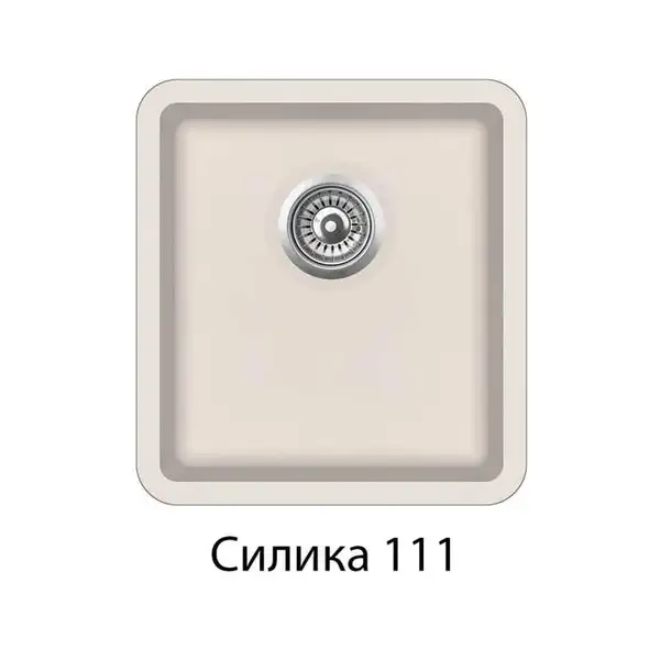 Helika Arca кухонна мийка, бежева (SQA101-110)