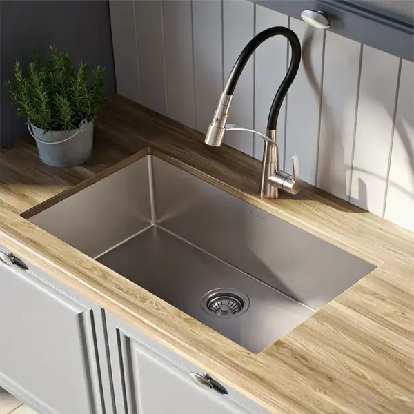 Kraus Standart PRO кухонна мийка, сталь (KHU100-26)