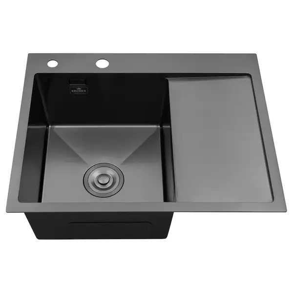 Kroner Schwarze мийка кухонна, графітова (CV031322)