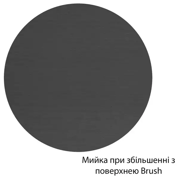 Kroner Schwarze 6350RHM мийка, графітова (CV031323)