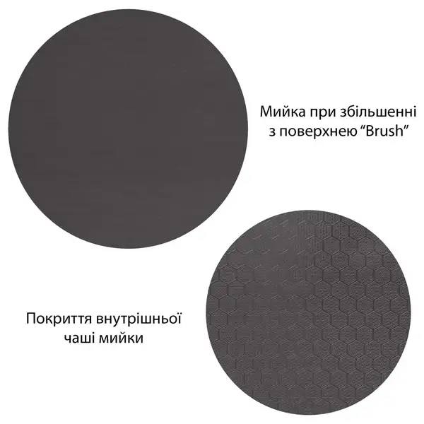 Kroner Schwarze мийка кухонна, графіт (CV036721)