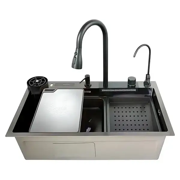 MIXXUS MH7546-SET-08 мийка кухонна, графіт (MI8455)