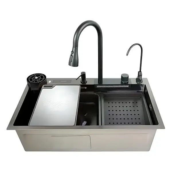MIXXUS MH7546-SET-08 мийка кухонна, графітова (MI8456)