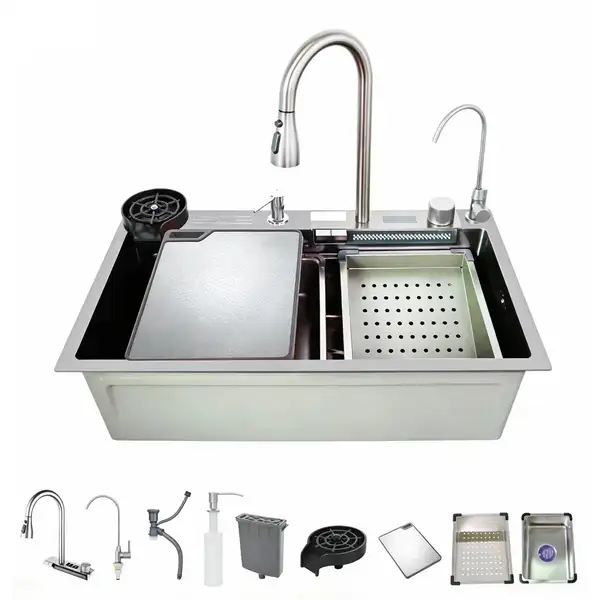 ZERIX ZH7546-SET-07 мийка, сталь (ZM5598)