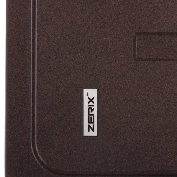 ZERIX ZS-6243S-12 Мийка кухонна, коричнева (ZX4576)