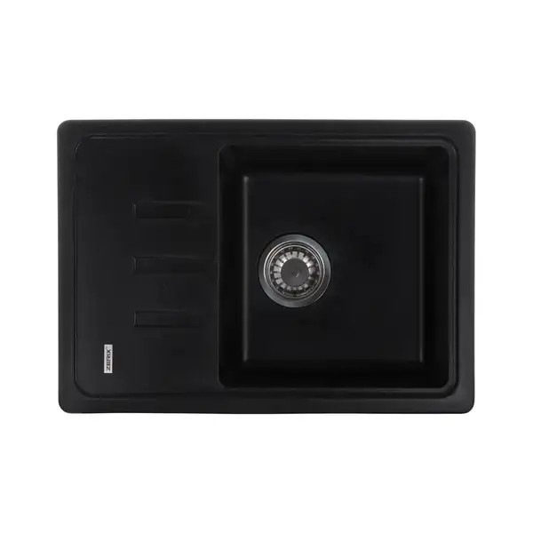ZERIX ZS-6243S-14 мийка кухонна, чорна (ZX4578)