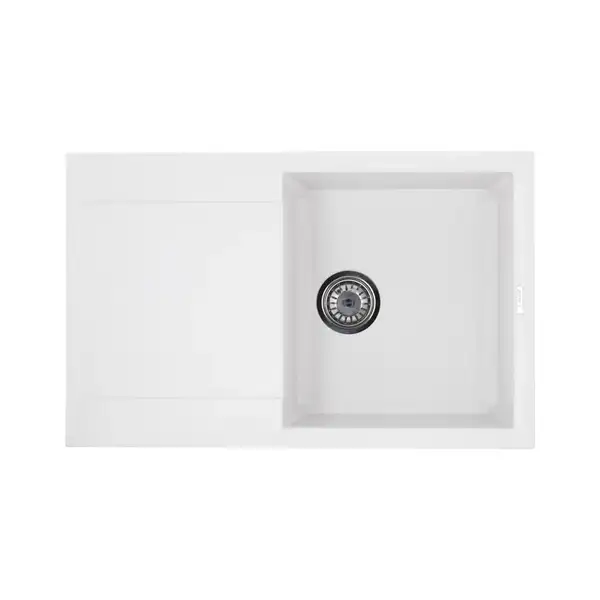 ZERIX ZS-7950S-01 мийка кухонна, біла (ZX4579)