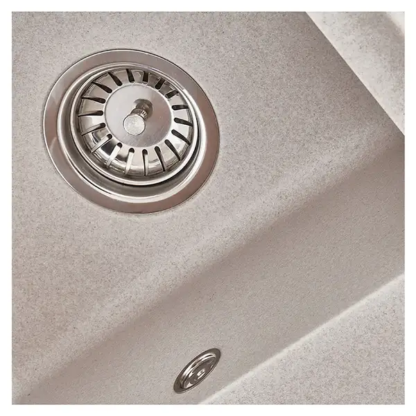 ZERIX ZS-6250S-06 Кухонна мийка, бежевий (ZX4589)