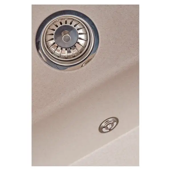 ZERIX ZS-6250S-06 Кухонна мийка, бежевий (ZX4589)