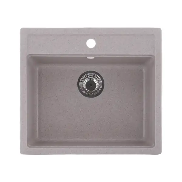ZERIX ZS-5751S-07 Кухонна мийка, Бежевий (ZX4598)