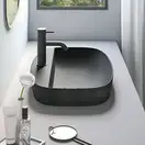 Catalano Alvea Умивальник врізний 60х40 см, чорний (0625601022)