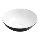 Invena Dokos Умивальник накладний 40 см, чорний (CE-19-041)