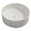 MIXXUS PREMIUM Wave-0102 Умывальник накладной 37 см, мраморный (MP6528)
