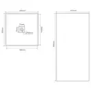 MIXXUS PREMIUM Quadro-1101 Умывальник напольный 41 см, белый (MP6574)