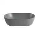 MIXXUS PREMIUM Ellipse-0109 Умывальник накладной 50х30 см, графит (MP6653)