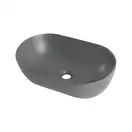 MIXXUS PREMIUM Ellipse-0109 Умывальник накладной 50х30 см, графит (MP6653)